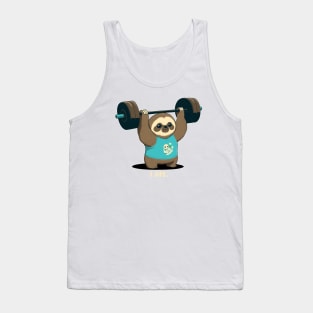 Weightlifting Sloth Tank Top